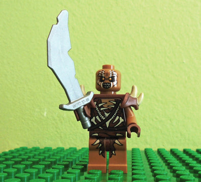 LEGO Minifigure-Gundabad Orc - Bald with Shoulder Spikes-The Hobbit and the Lord of the Rings / The Hobbit-LOR089-Creative Brick Builders